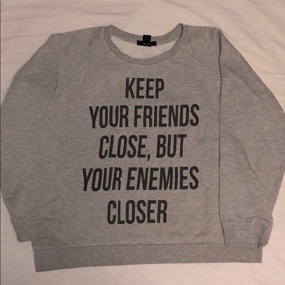 Forever 21 Sweaters - A Forever 21 Crew Neck Gray Sweatshirt. Large.